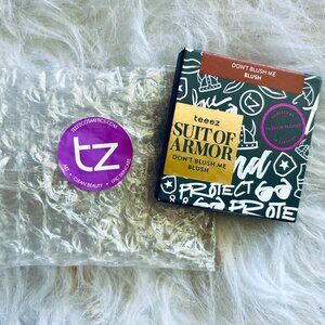 TEEEZ COSMETICS Suit of Armor Don't Blush Me Blush 0.14 oz - Mauve NEW IN BOX